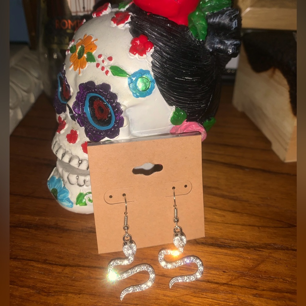 NWT: Snake earrings